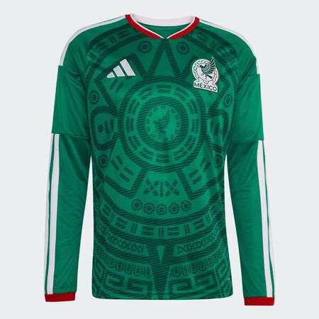 ADIDAS PERFORMANCE Mexico 26 Home Long Sleeve Jersey Bold Green MEN