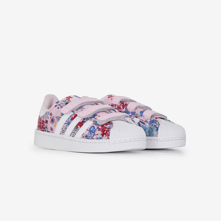 ADIDAS ORIGINALS superstar SUPERSTAR II CF LIBERTY ROSE/BLANC CADET