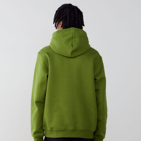 ADIDAS ORIGINALS HOODIE ESSENTIAL TREFOIL VERT/BLANC HOMME