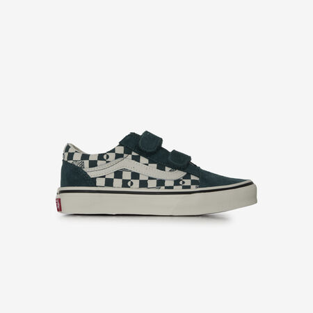 VANS old skool OLD SKOOL CHECK VERT/BLANC CADET